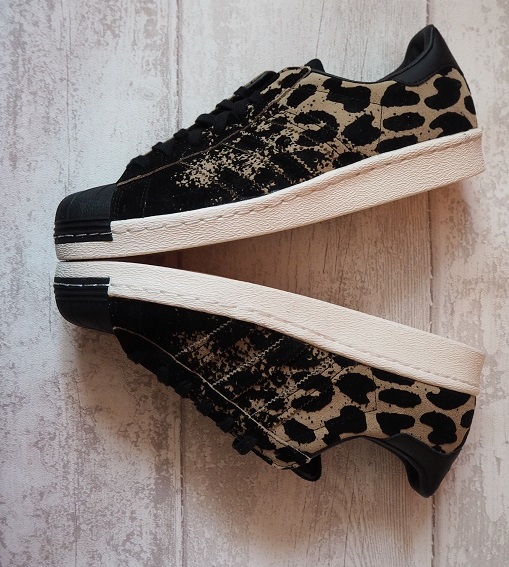 superstar adidas leopard