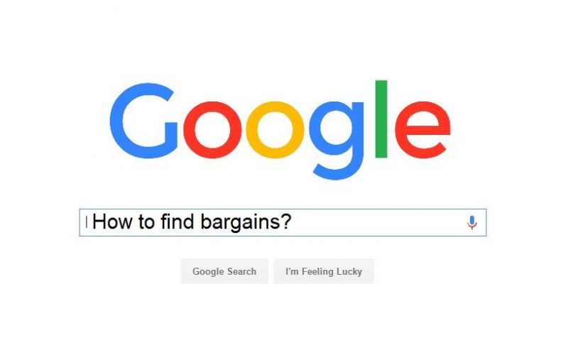 how to find bargains